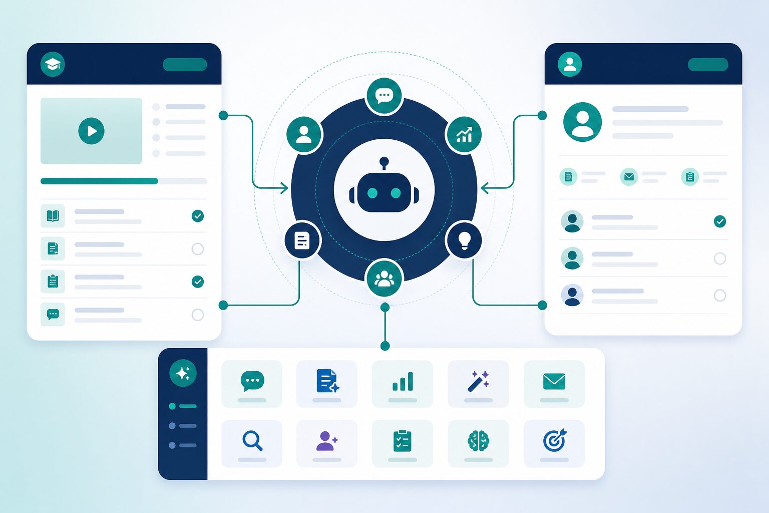 AI Agents integrated with Next Learner suite