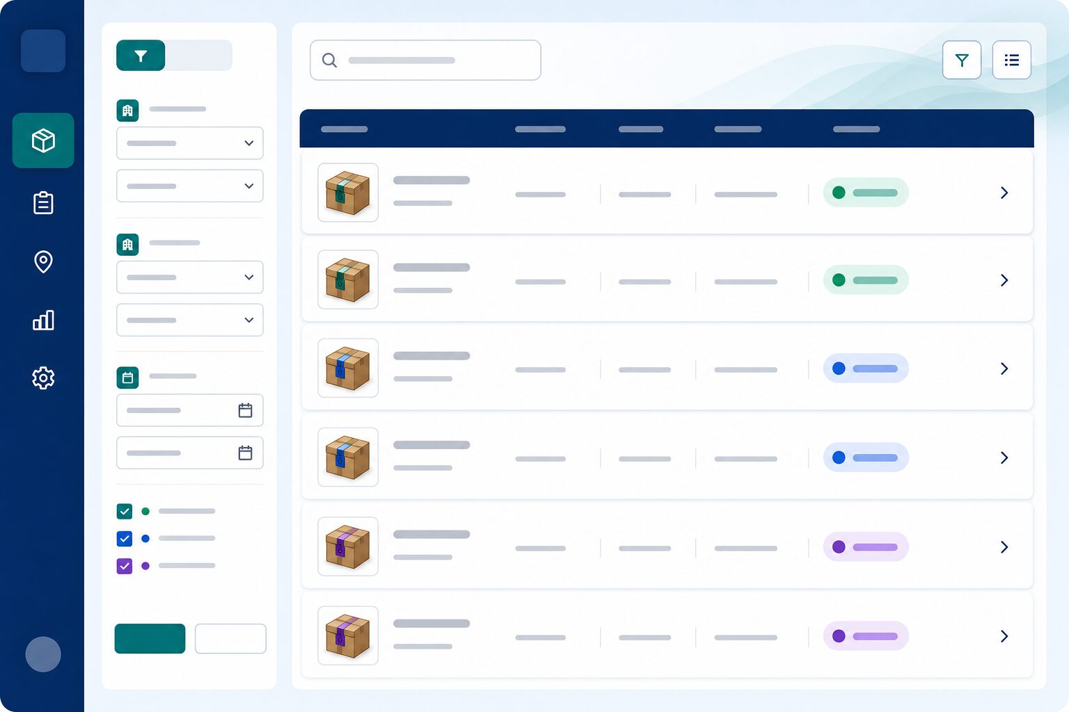 OSM bundle inventory dashboard